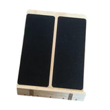 Maxbell Wooden Slant Board for Calf Stretching Nonslip for Home Gym Training Pilates