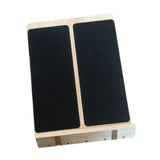 Maxbell Wooden Slant Board for Calf Stretching Nonslip for Home Gym Training Pilates