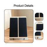 Maxbell Wooden Slant Board for Calf Stretching Nonslip for Home Gym Training Pilates