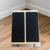 Maxbell Wooden Slant Board for Calf Stretching Nonslip for Home Gym Training Pilates