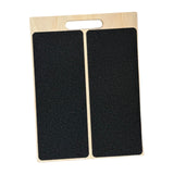 Maxbell Wooden Slant Board for Calf Stretching Nonslip for Exercise Home Gym Workout