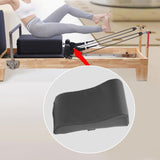 Maxbell Pilates Support Pillow Accessories Fitness Yoga Mat for Home Use and Gym Use Deep Gray
