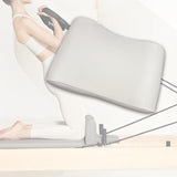 Maxbell Pilates Support Pillow Accessories Fitness Yoga Mat for Home Use and Gym Use White