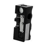 Maxbell 12 in 1 Pool Cue Tip Shaper Burnisher Accessory for Club Player Replacement black