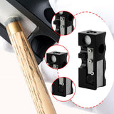 Maxbell 12 in 1 Pool Cue Tip Shaper Burnisher Accessory for Club Player Replacement black