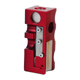 Maxbell 12 in 1 Pool Cue Tip Shaper Burnisher Accessory for Club Player Replacement red