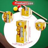 Maxbell 12 in 1 Pool Cue Tip Shaper Burnisher Accessory for Club Player Replacement Gold