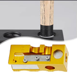Maxbell 12 in 1 Pool Cue Tip Shaper Burnisher Accessory for Club Player Replacement Gold