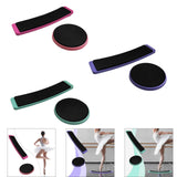Maxbell 2Pcs Turning Board for Dancers Turn Board for Gymnast Cheerleader Ice Skater Pink