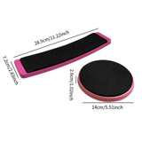 Maxbell 2Pcs Turning Board for Dancers Turn Board for Gymnast Cheerleader Ice Skater Pink