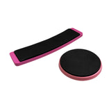 Maxbell 2Pcs Turning Board for Dancers Turn Board for Gymnast Cheerleader Ice Skater Pink