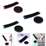 Maxbell 2Pcs Turning Board for Dancers Turn Board for Gymnast Cheerleader Ice Skater Pink