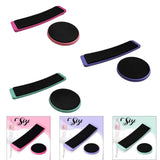 Maxbell 2Pcs Turning Board for Dancers Turn Board for Gymnast Cheerleader Ice Skater Pink