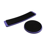 Maxbell 2Pcs Turning Board for Dancers Turn Board for Gymnast Cheerleader Ice Skater Purple