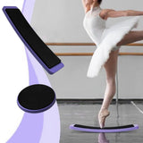 Maxbell 2Pcs Turning Board for Dancers Turn Board for Gymnast Cheerleader Ice Skater Purple