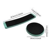 Maxbell 2Pcs Turning Board for Dancers Turn Board for Gymnast Cheerleader Ice Skater Green