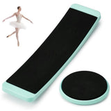 Maxbell 2Pcs Turning Board for Dancers Turn Board for Gymnast Cheerleader Ice Skater Green