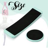 Maxbell 2Pcs Turning Board for Dancers Turn Board for Gymnast Cheerleader Ice Skater Green