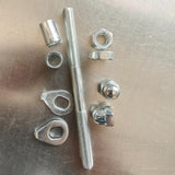 Maxbell 1 Pair Balance Bike Wheels Non Inflatable Parts Cycling Modification Replace