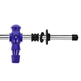 Maxbell 26 Pieces Table Soccer Men Players Repair Parts Football Machine Accessories Red Blue