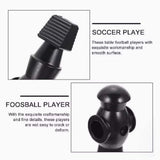 Maxbell 26 Pieces Table Soccer Men Players Repair Parts Football Machine Accessories Red Blue