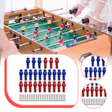 Maxbell 26 Pieces Table Soccer Men Players Repair Parts Football Machine Accessories Red Blue