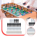 Maxbell 26 Pieces Table Soccer Men Players Repair Parts Football Machine Accessories Black White