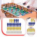 Maxbell 26 Pieces Table Soccer Men Players Repair Parts Football Machine Accessories Blue Yellow