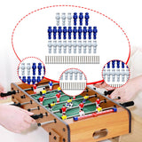 Maxbell 26 Pieces Table Soccer Men Players Repair Parts Football Machine Accessories Blue White