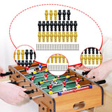 Maxbell 26 Pieces Table Soccer Men Players Repair Parts Football Machine Accessories Black Yellow