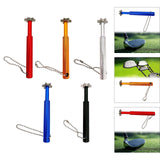 Maxbell Golf Club Groove Sharpening Regrooving Cleaning Tool for Optimal Backspin Red