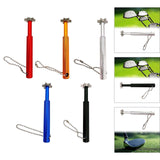 Maxbell Golf Club Groove Sharpening Regrooving Cleaning Tool for Optimal Backspin Red
