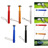Maxbell Golf Club Groove Sharpening Regrooving Cleaning Tool for Optimal Backspin Red
