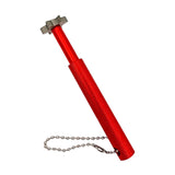 Maxbell Golf Club Groove Sharpening Regrooving Cleaning Tool for Optimal Backspin Red