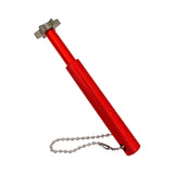 Maxbell Golf Club Groove Sharpening Regrooving Cleaning Tool for Optimal Backspin Red