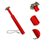 Maxbell Golf Club Groove Sharpening Regrooving Cleaning Tool for Optimal Backspin Red