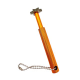 Maxbell Golf Club Groove Sharpening Regrooving Cleaning Tool for Optimal Backspin Golden