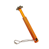 Maxbell Golf Club Groove Sharpening Regrooving Cleaning Tool for Optimal Backspin Golden