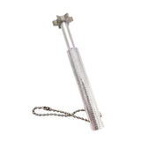 Maxbell Golf Club Groove Sharpening Regrooving Cleaning Tool for Optimal Backspin Silvery