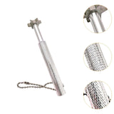 Maxbell Golf Club Groove Sharpening Regrooving Cleaning Tool for Optimal Backspin Silvery