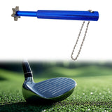 Maxbell Golf Club Groove Sharpening Regrooving Cleaning Tool for Optimal Backspin Blue