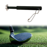 Maxbell Golf Club Groove Sharpening Regrooving Cleaning Tool for Optimal Backspin Black