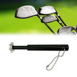 Maxbell Golf Club Groove Sharpening Regrooving Cleaning Tool for Optimal Backspin Black