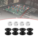 Maxbell 4 Pieces Foosball Table Rod Bushings Lightweight with 4Pcs Goalie Stop Rings