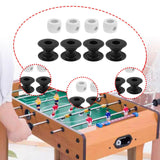 Maxbell 4 Pieces Foosball Table Rod Bushings Lightweight with 4Pcs Goalie Stop Rings