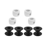 Maxbell 4 Pieces Foosball Table Rod Bushings Lightweight with 4Pcs Goalie Stop Rings