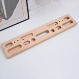 Maxbell Wooden Climb Board Gifts Portable Fingerboard for Beginners Climbers Men Women