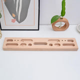 Maxbell Wooden Climb Board Gifts Portable Fingerboard for Beginners Climbers Men Women