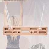 Maxbell Wooden Climb Board Gifts Portable Fingerboard for Beginners Climbers Men Women