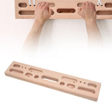Maxbell Wooden Climb Board Gifts Portable Fingerboard for Beginners Climbers Men Women
